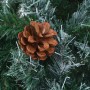 Árbol de Navidad glaseado con piñas 180 cm by , Christmas trees - Ref: Foro24-60178, Price: 53,70 €, Discount: %