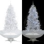 Árbol de Navidad con nieve con base en paraguas blanco 190 cm de , Arboles de navidad - Ref: Foro24-284338, Precio: 247,40 €