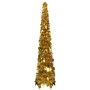 Árbol de Navidad artificial emergente PET dorado 120 cm by , Christmas trees - Ref: Foro24-320982, Price: 23,75 €, Discount: %