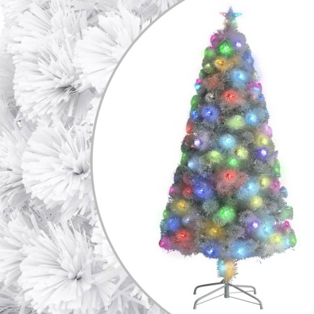 Árbol de Navidad artificial con luces fibra óptica blanco 120cm von , Weihnachtsbäume - Ref: Foro24-328449, Preis: 59,54 €, R...