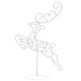 Renos voladores y trineo blanco cálido 260x21x87 cm by , Christmas lights - Ref: Foro24-328511, Price: 66,65 €, Discount: %