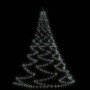 Árbol de pared gancho metal blanco frío 3 m interior/exterior by , Hoses and string lights - Ref: Foro24-328641, Price: 32,67...