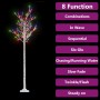 Árbol de Navidad LED de colores sauce interior exterior 1,8 m by , Christmas trees - Ref: Foro24-328683, Price: 43,21 €, Disc...