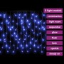 Cortina luces carámbano 10m 400 LED azul 8 funciones by , Christmas lights - Ref: Foro24-328913, Price: 30,41 €, Discount: %