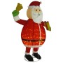 Papá Noel de Navidad decorativo con LEDs tela lujosa 180 cm by , Christmas lights - Ref: Foro24-329763, Price: 146,22 €, Disc...