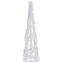 Pirámide decorativa cono acrílico luces LED de colores 90 cm by , Christmas lights - Ref: Foro24-329804, Price: 55,58 €, Disc...