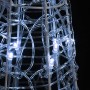 Pirámide decorativa cono acrílico luces LED blanco frío 120 cm by , Christmas lights - Ref: Foro24-329806, Price: 95,06 €, Di...