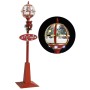 Farola de Navidad con Papá Noel LED 175 cm de , Luces de Navidad - Ref: Foro24-331474, Precio: 183,39 €, Descuento: %