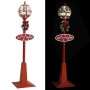 Farola de Navidad con Papá Noel LED 175 cm de , Luces de Navidad - Ref: Foro24-331474, Precio: 183,39 €, Descuento: %