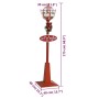 Farola de Navidad con Papá Noel LED 175 cm de , Luces de Navidad - Ref: Foro24-331474, Precio: 183,39 €, Descuento: %
