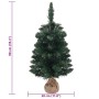 Árbol de Navidad preiluminado con luces y soporte verde 90 cm von , Weihnachtsbäume - Ref: Foro24-332849, Preis: 22,53 €, Rab...