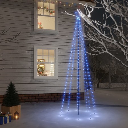 Árbol de Navidad con pincho 310 LED azul 300 cm von , Weihnachtsbäume - Ref: Foro24-343557, Preis: 41,06 €, Rabatt: %