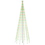 Árbol de Navidad con pincho 732 LED de colores 500 cm