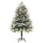 Árbol de Navidad con luces y piñas PVC PE verde 120 cm von , Weihnachtsbäume - Ref: Foro24-344295, Preis: 74,49 €, Rabatt: %
