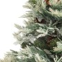 Árbol de Navidad con luces y piñas PVC PE verde 120 cm von , Weihnachtsbäume - Ref: Foro24-344295, Preis: 74,49 €, Rabatt: %