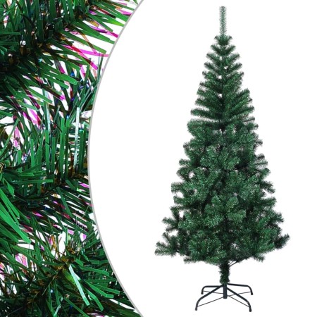 Árbol de Navidad artificial puntas iridiscentes PVC verde 210cm by , Christmas trees - Ref: Foro24-344641, Price: 59,01 €, Di...