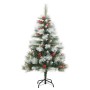 Árbol de Navidad artificial con piñas y bayas 150 cm de , Arboles de navidad - Ref: Foro24-357711, Precio: 73,28 €
