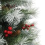 Árbol de Navidad artificial con piñas y bayas 150 cm de , Arboles de navidad - Ref: Foro24-357711, Precio: 73,28 €