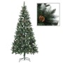 Árbol de Navidad helado con luces, bolas y piñas 210 cm by , Christmas trees - Ref: Foro24-3077897, Price: 161,23 €, Discount: %