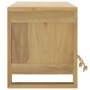Mueble de TV madera maciza de teca 110x30x35 cm von , TV-Möbel - Ref: Foro24-340872, Preis: 152,61 €, Rabatt: %