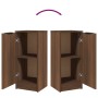 Aparador madera contrachapada color roble marrón 30x30x70 cm by , Sideboards - Ref: Foro24-817010, Price: 48,87 €, Discount: %