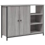 Aparador de madera de ingeniería gris Sonoma 100x33x75 cm de , Aparadores - Ref: Foro24-835552, Precio: 88,87 €