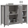 Aparador de madera de ingeniería gris Sonoma 100x33x75 cm von , Sideboards - Ref: Foro24-835552, Preis: 88,97 €, Rabatt: %