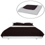 Colcha acolchada a doble cara beige marrón 170x210 cm by , Bedspreads and duvets - Ref: Foro24-130880, Price: 30,06 €, Discou...