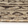 Alfombra de yute tejida a mano estampado marrón oscuro 120 cm von , Teppiche - Ref: Foro24-133705, Preis: 48,50 €, Rabatt: %