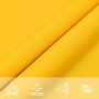 Toldo de vela triangular tela Oxford amarillo 5x6x6 m by , Umbrellas - Ref: Foro24-135621, Price: 46,78 €, Discount: %