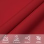 Toldo de vela cuadrado tela Oxford rojo 6x6 m de , Sombrillas - Ref: Foro24-135637, Precio: 82,33 €, Descuento: %