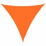 Toldo de vela triangular tela Oxford naranja 4x4x4 m by , Umbrellas - Ref: Foro24-135726, Price: 31,00 €, Discount: %