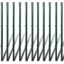 Valla de tela metálica con postes acero verde 1,5x25 m von , Zaunpaneele - Ref: Foro24-140359, Preis: 241,02 €, Rabatt: %