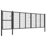 Puerta de jardín de acero gris antracita 500x125 cm von , Gartentore - Ref: Foro24-144336, Preis: 625,18 €, Rabatt: %