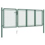 Puerta de jardín de acero verde 100x350 cm von , Gartentore - Ref: Foro24-144439, Preis: 350,63 €, Rabatt: %