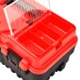 Caja de herramientas de plástico rojo 462x256x242 mm by , Toolboxes - Ref: Foro24-146269, Price: 29,79 €, Discount: %