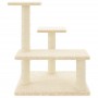 Rascador para gatos con postes de sisal color crema 61 cm von , Katzenmöbel - Ref: Foro24-172085, Preis: 38,68 €, Rabatt: %