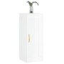 Armario de pared madera ingeniería blanco brillo 34,5x34x90 cm de , Aparadores - Ref: Foro24-835020, Precio: 51,07 €
