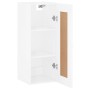 Armario de pared madera ingeniería blanco brillo 34,5x34x90 cm von , Sideboards - Ref: Foro24-835020, Preis: 50,49 €, Rabatt: %