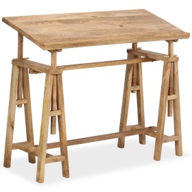 Mesa de dibujo de madera maciza de mango 116x50x76 cm von , Kunst- und Zeichentische - Ref: Foro24-244948, Preis: 322,91 €, R...