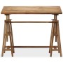 Mesa de dibujo de madera maciza de mango 116x50x76 cm de , Mesas para arte y dibujo - Ref: Foro24-244948, Precio: 334,93 €, D...