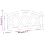 Borduras de jardín 17 unidades PP blanco 10 m by , Garden edging and edging - Ref: Foro24-318295, Price: 46,56 €, Discount: %