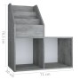 Revistero de niños madera de ingeniería hormigón 71x30x78,5 cm von , Zeitschriftenständer - Ref: Foro24-339517, Preis: 50,34 ...