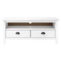 Mueble de TV Hill madera maciza de pino blanco 110x40x47 cm von , TV-Möbel - Ref: Foro24-288924, Preis: 125,15 €, Rabatt: %