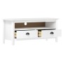Mueble de TV Hill madera maciza de pino blanco 110x40x47 cm von , TV-Möbel - Ref: Foro24-288924, Preis: 125,15 €, Rabatt: %