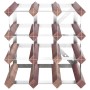 Botellero para 12 botellas madera maciza pino marrón by , Wine racks - Ref: Foro24-340891, Price: 34,53 €, Discount: %