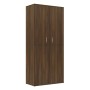 Mueble zapatero madera de ingeniería marrón roble 80x39x178 cm by , Shoe racks and shoe organizers - Ref: Foro24-815533, Pric...