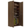 Mueble zapatero madera de ingeniería marrón roble 80x39x178 cm by , Shoe racks and shoe organizers - Ref: Foro24-815533, Pric...