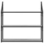 Estantería de pared madera ingeniería gris Sonoma 80x21x78,5cm von , Regale und Regale - Ref: Foro24-835457, Preis: 37,30 €, ...