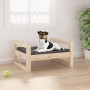 Cama para perros madera maciza de pino 55,5x45,5x28 cm von , Betten für Hunde - Ref: Foro24-821467, Preis: 39,65 €, Rabatt: %